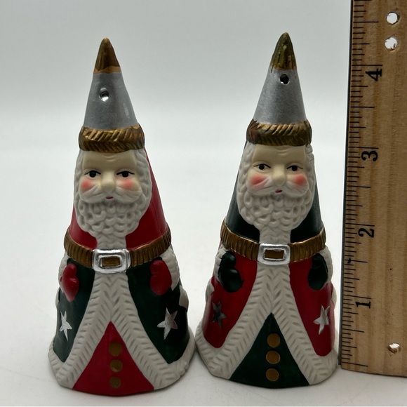 House of Lloyd Christmas Around the World St. Nick Seasoning Set Salt Pepper NOS - Picture 4 of 11
